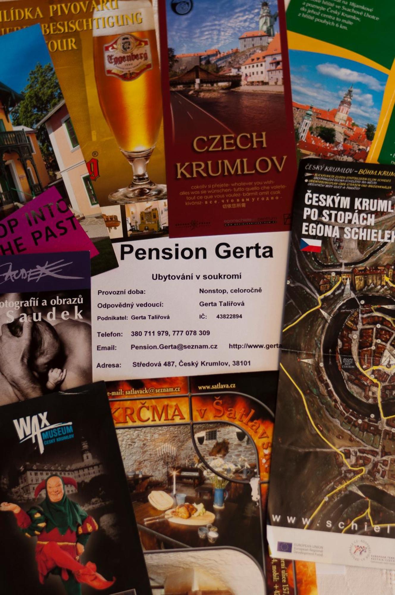 Penzion Gerta Český Krumlov Esterno foto